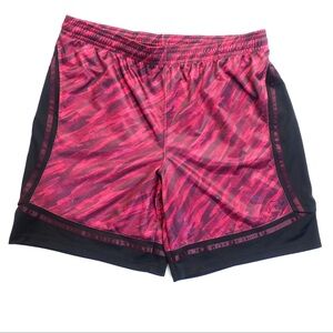 Men’s AND1 Red and Black Athletic Shorts size small